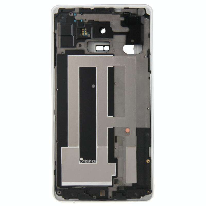 For Galaxy Note 4 / N910V Full Housing Cover (Front Housing LCD Frame Bezel Plate + Middle Frame ...