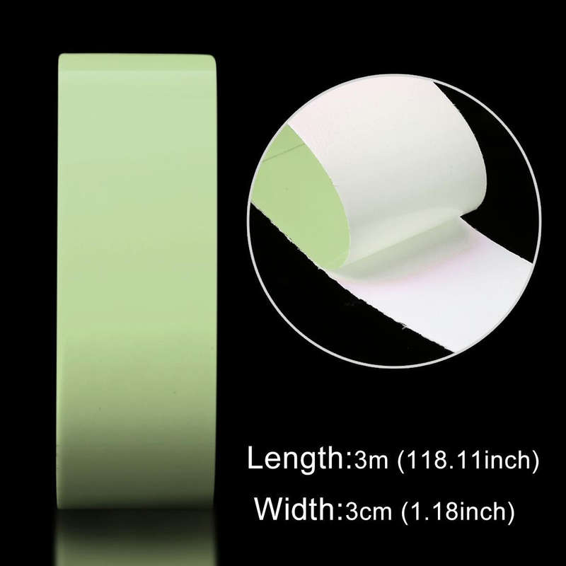 Luminous Tape Green Glow In Dark Wall Sticker Luminous Photoluminescent Tape Stage Home Decoratio...