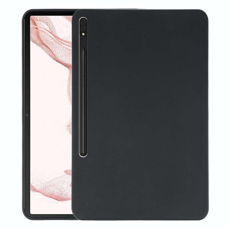 For Samsung Galaxy Tab S9+ / S8+ / S7+ TPU Tablet Case(Black)