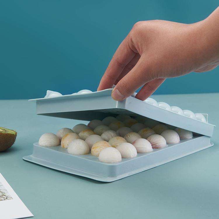 Creative Home Refrigerator Ice Box Ice Lattice Spherical Ice Cube Mould(Blue)