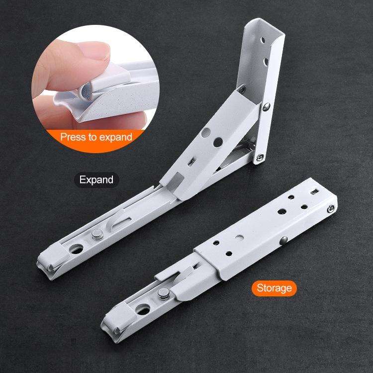 16 inch Wall-mounted Foldable K-shaped Storage Shelf for Dining Table
