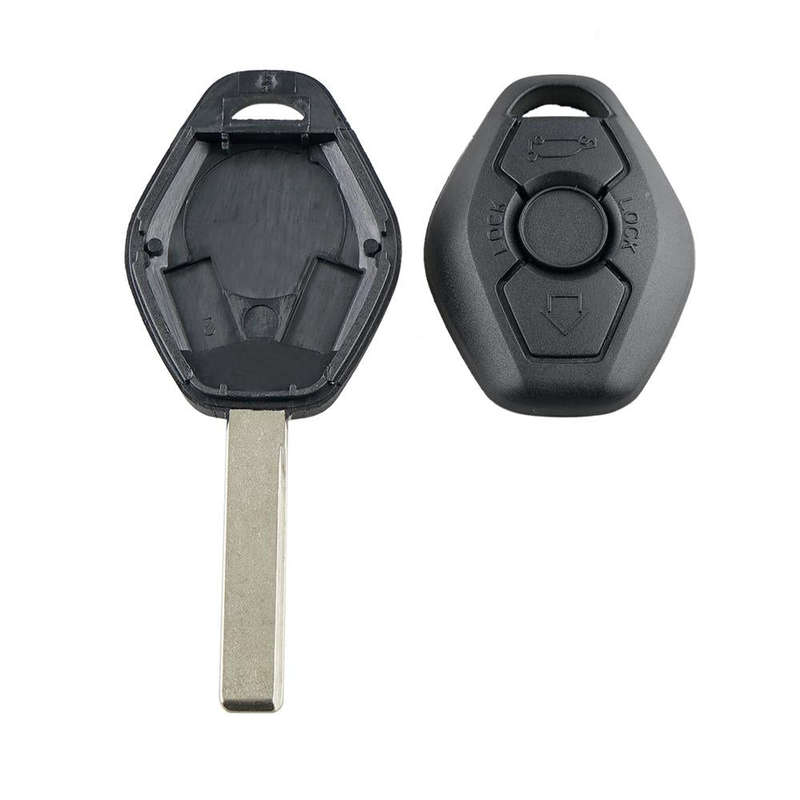 For BMW 1 / 3 / 5 / 6 / 7 Series & X3 / X5 / Z3 / Z4 Car Keys Replacement Car Key Case, with HU92...
