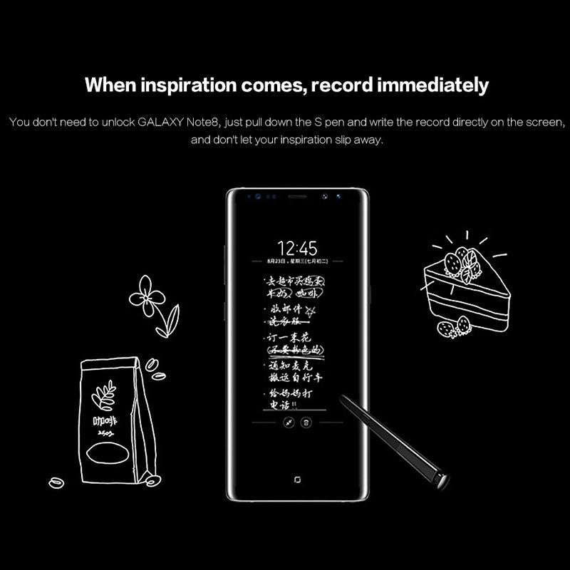 For Galaxy Note 8 / N9500 Touch Stylus S Pen(Blue)