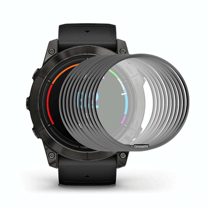 For Garmin Epix Pro Gen 2 47mm 10pcs ENKAY 3D Full Coverage Soft PC Edge + PMMA HD Screen Protect...