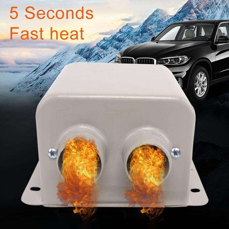 Car High-power Electric Heater Defroster, Specification:12V Classic 2-hole 400W
