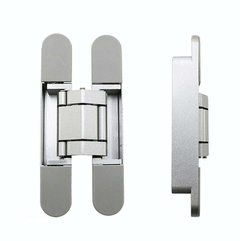Three-Dimensional Adjustable Cross Hinge Folding Door Concealed Hinge, Specification: No. 3 Sand ...