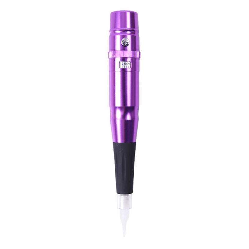 Semi-Permanent Tattoo Pen Apprentice Bleaching Lip Tattoo Eyebrow Instrument(Purple)