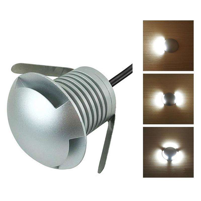 3W LED Embedded Polarized Buried Lamp IP67 Waterproof Turtle Shell Lamp Outdoor Garden Lawn Lamp,...