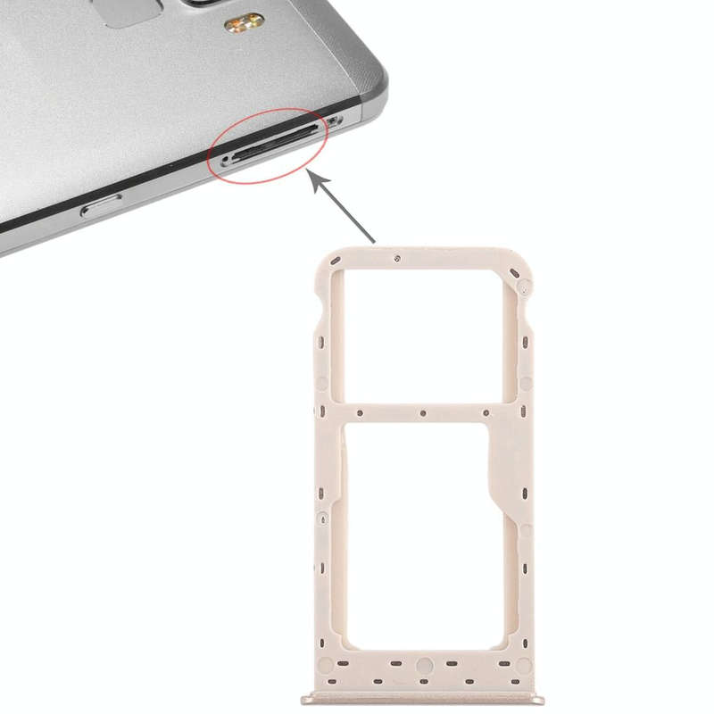 SIM Card Tray for Huawei Honor 7S (Gold)