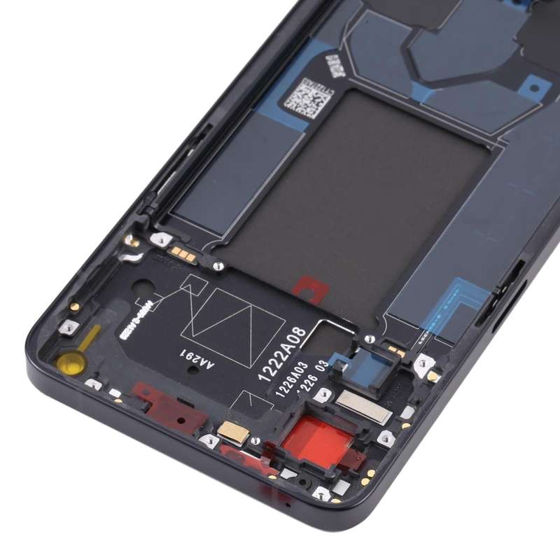Original LCD Screen For OPPO Reno7 Pro 5G Digitizer Full Assembly with Frame (Black)