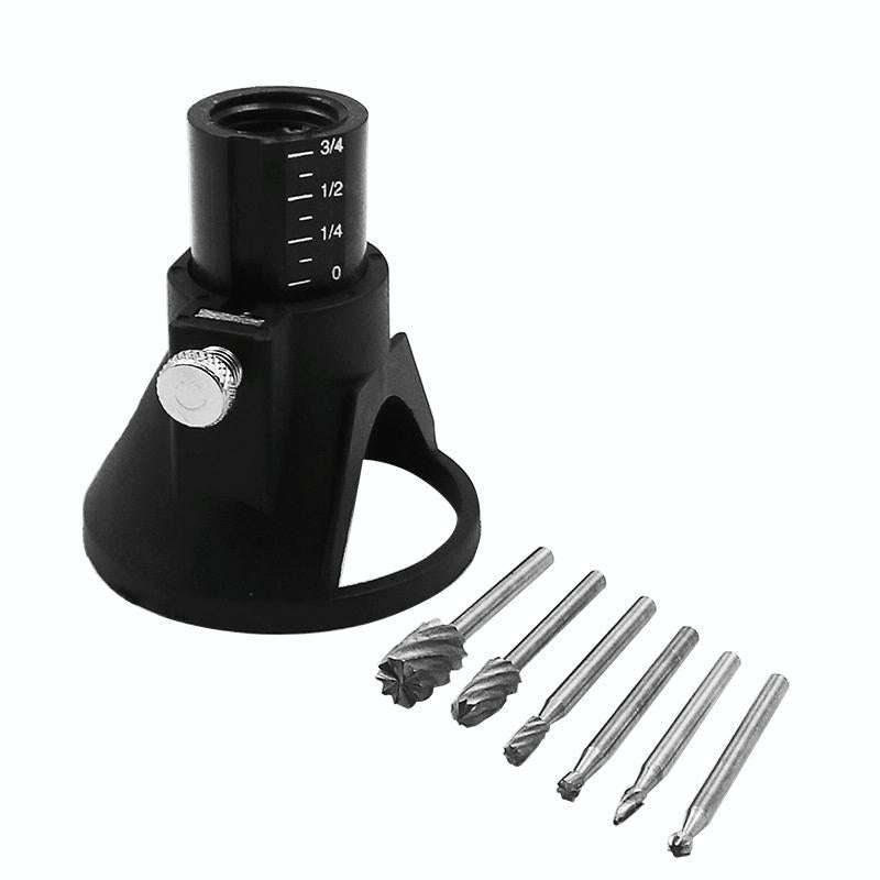 Electric Grinder Locator Milling Cutter Multi-rotation Tool Cutting High Speed Steel Router Drill...