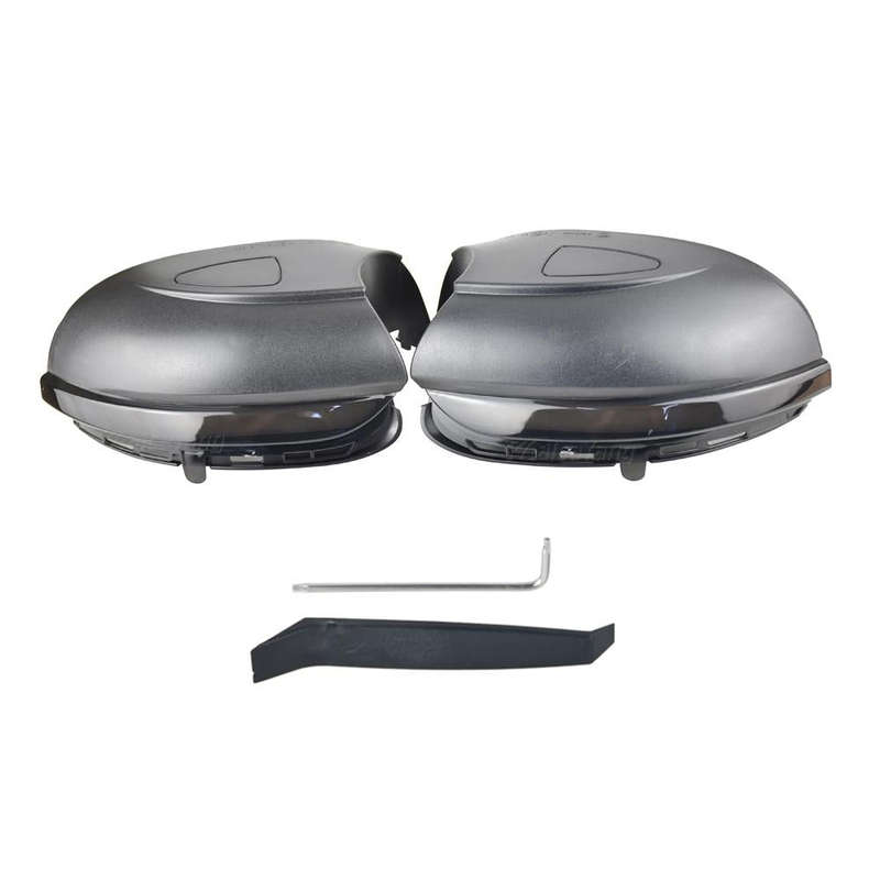 1 Pair For Volkswagen Golf 6 MK6 Car Dynamic LED Turn Signal Light Rearview Mirror Flasher Water ...