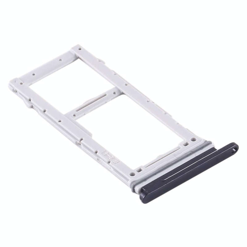 For Samsung Galaxy S20 SIM Card Tray + SIM Card Tray / Micro SD Card Tray (Black)