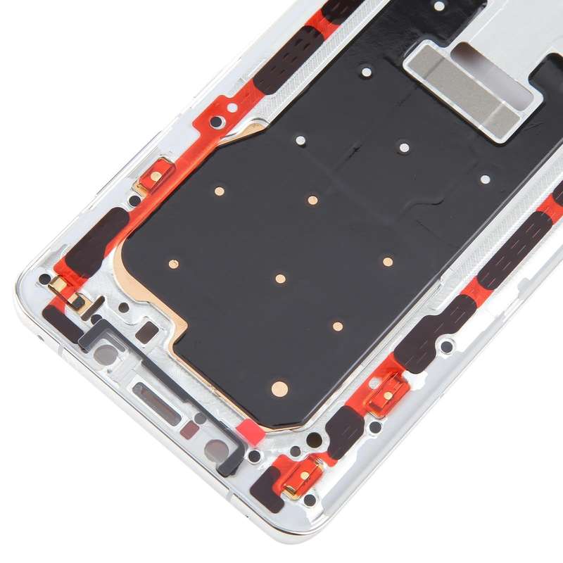 For Huawei Mate 50 Pro Front Housing LCD Frame Bezel Plate(Gold)