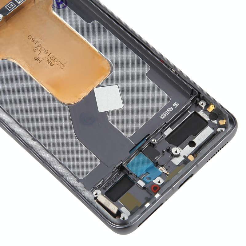 For Xiaomi 12 Original AMOLED Material LCD Screen Digitizer Full Assembly with Frame (Black)