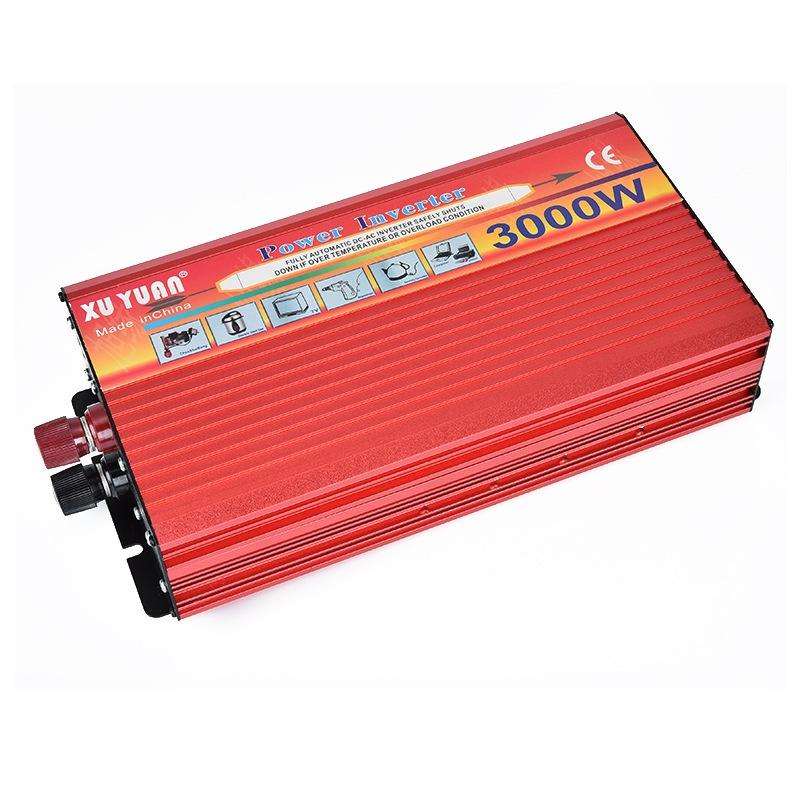 XUYUAN 3000W Car Inverter Car Home Power Converter, Specification: 12V to 220V