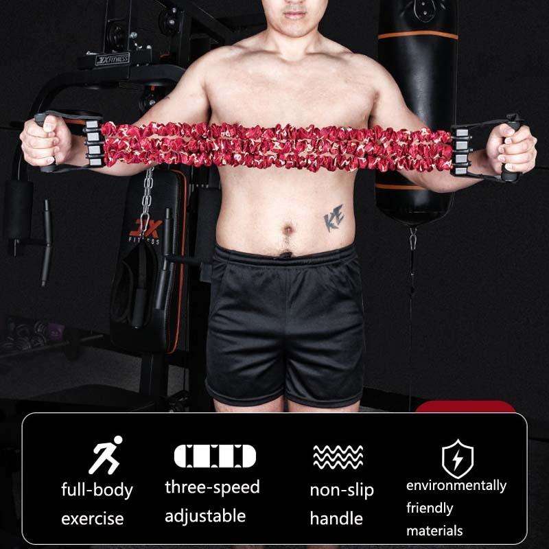 Home Fitness Chest Expander Multifunctional Arm Training High Elastic Pull Rope, Specification: 5...