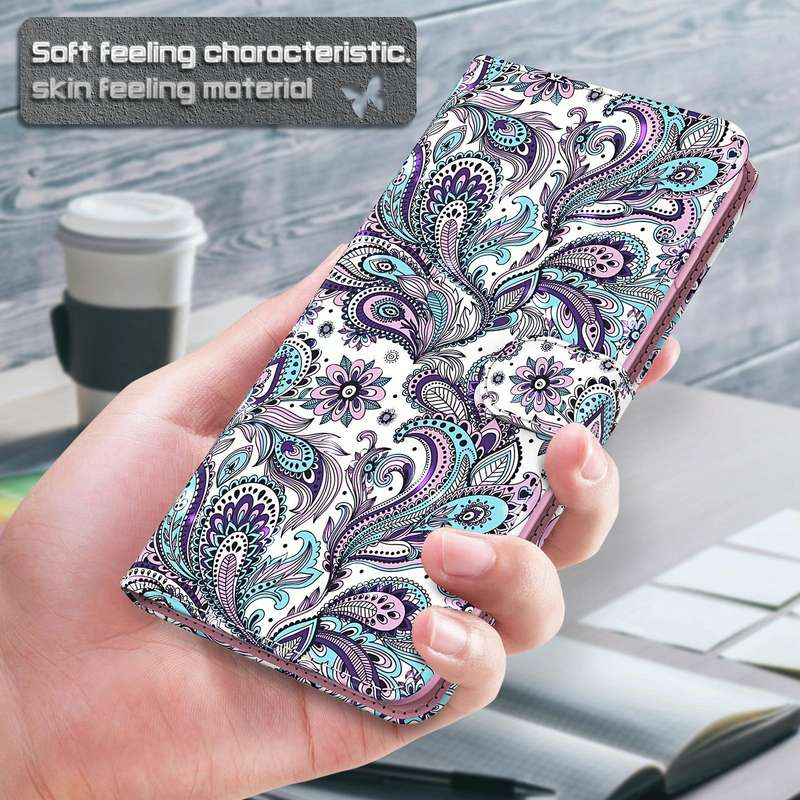 For Nokia G50 3D Painting Pattern Flip Leather Phone Case(Swirl Pattern)