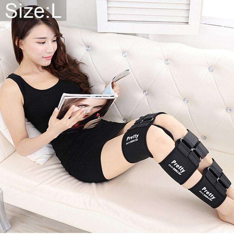 3 PCS/Set Leg Posture Corrector O/X-type Bowlegs Orthotic Bandage Straightening Belt Band, Size: ...
