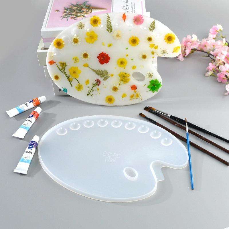 Crystal Epoxy Mold DIY Palette Silicone Mold(Palente Mould MD3523)