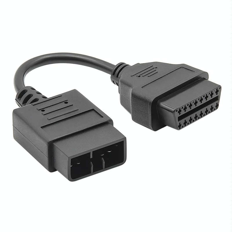 9Pin Car OBD2 Conversion Cable OBDII Diagnostic Adapter Cable for Subaru