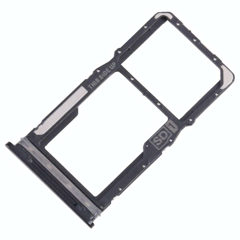 For Motorola Moto G Power 2022 SIM Card Tray + Micro SD Card Tray (Black)