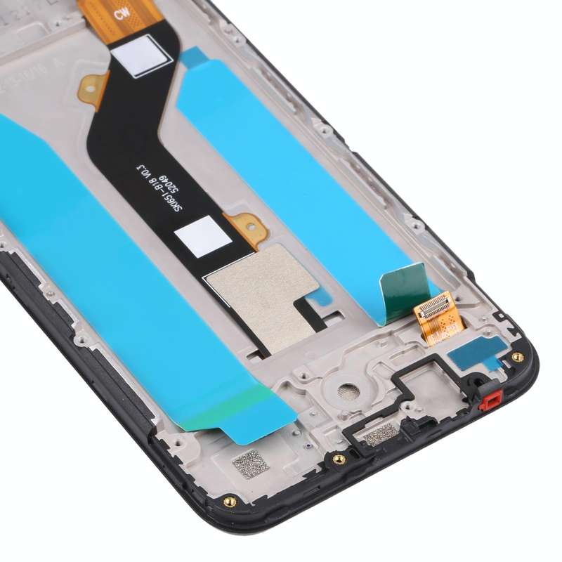Original LCD Screen for Tecno Spark Go 2020 / Spark 6 Go KE5J Digitizer Full Assembly with Frame