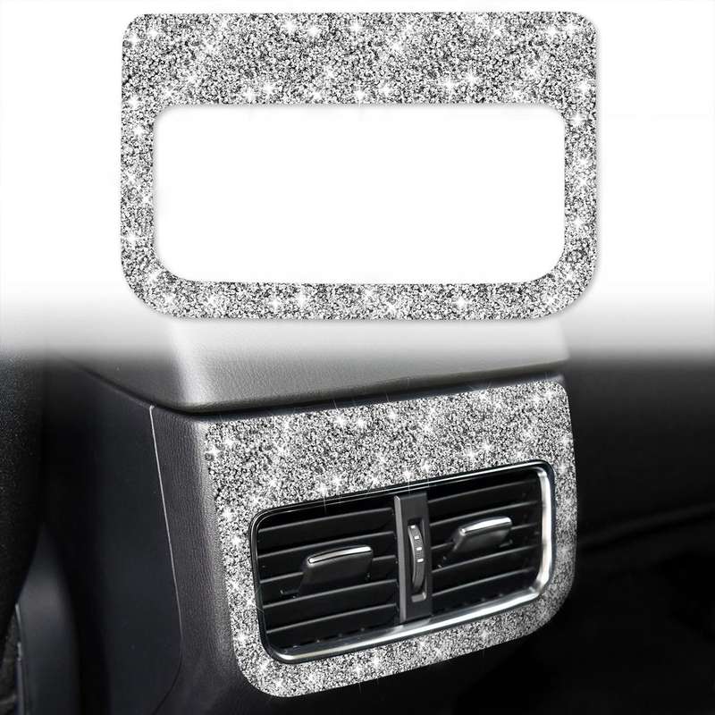 For Mazda CX-5 2017-2018 Car Rear Exhaust Vent Diamond Decorative Sticker,Left and Right Drive Un...