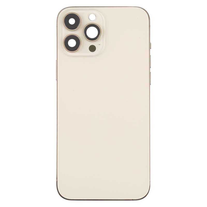 For iPhone 13 Pro Max Battery Back Cover with Side Keys & Card Tray & Power + Volume Flex Cable &...