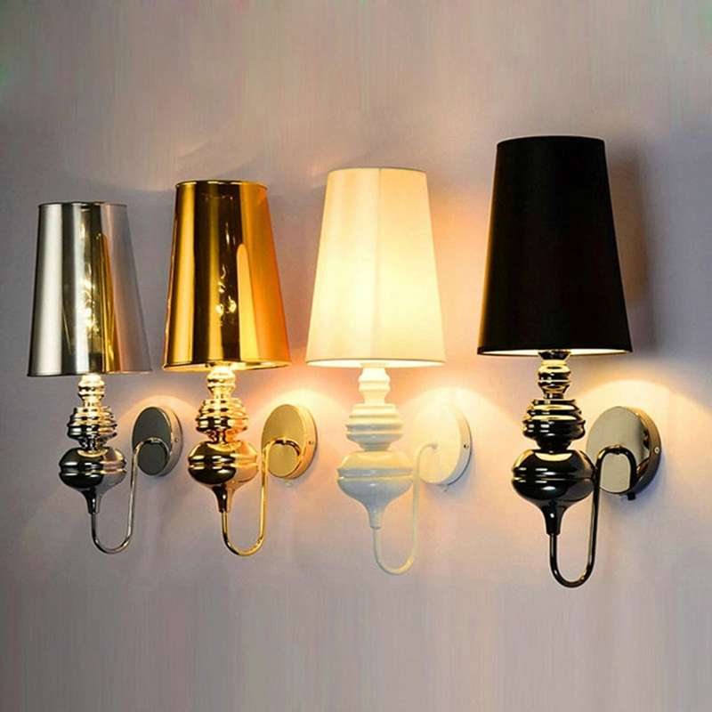 Simple Modern Study Living Room Bedroom Bedside Lamp Fashion Creative Corridor Aisle Foyer Wall L...