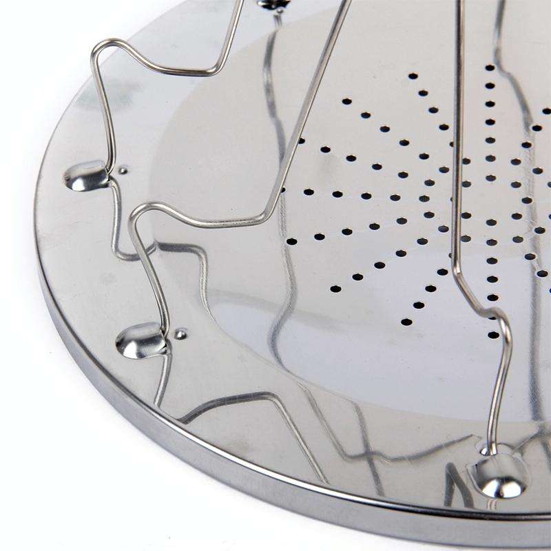 Outdoor Camping Tools 4 Slice Stainless Steel Camping Foldable Toaster Rack Toaster Tray Bread To...