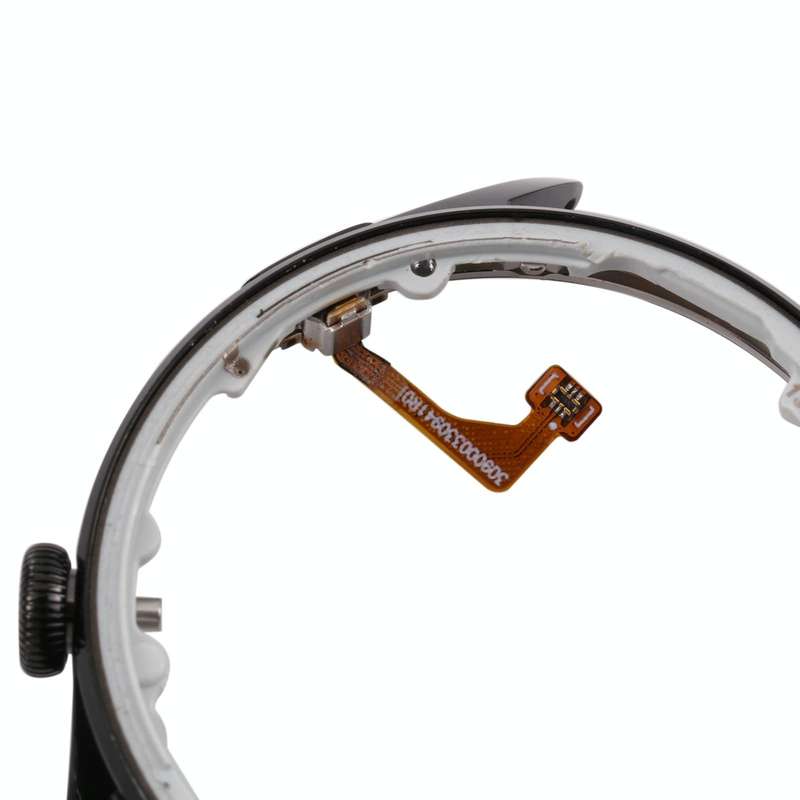 LCD Screen Frame Bezel Plate For Huawei Watch 3(Black)