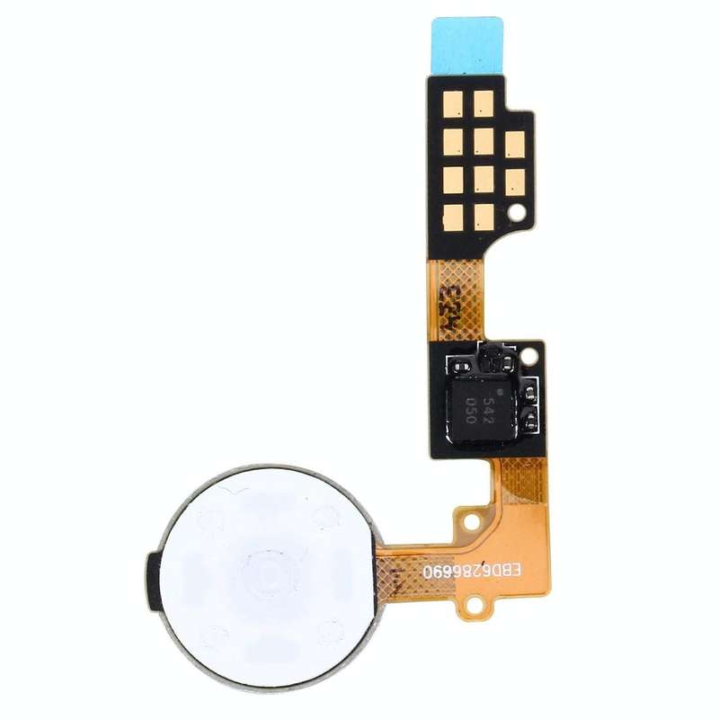 Home Button / Fingerprint Button / Power Button Flex Cable for LG V20(Rose Gold)