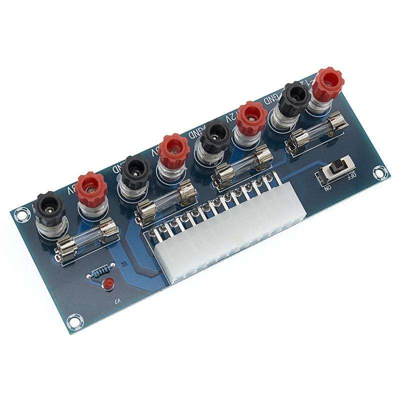 2 PCS XH-M229 Desktop PC Chassis Power ATX Transfer To Adapter Board Power