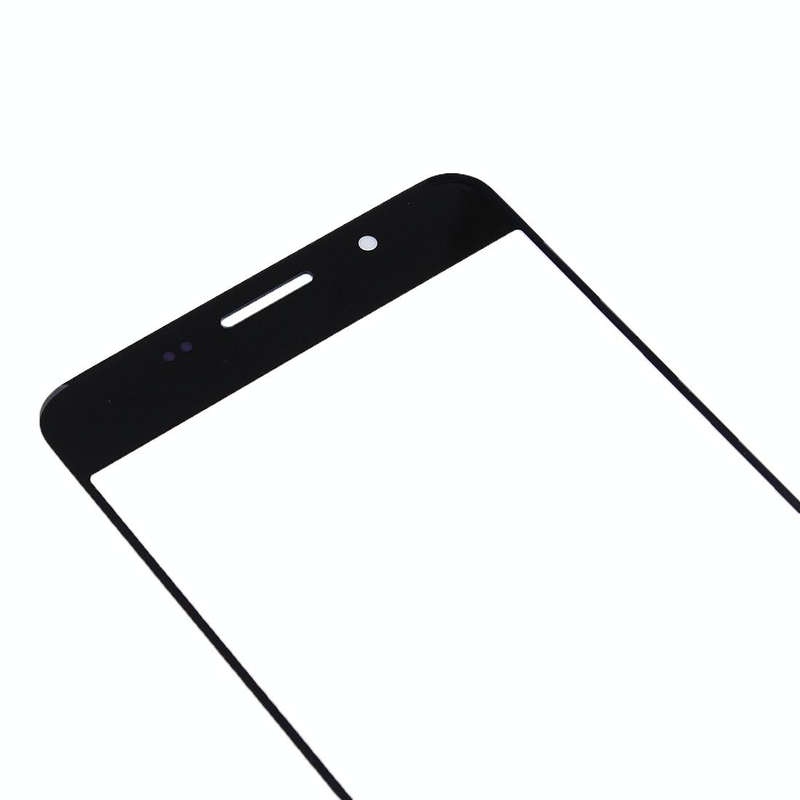 For Samsung Galaxy A7 (2016) / A710 10pcs Front Screen Outer Glass Lens (Black)