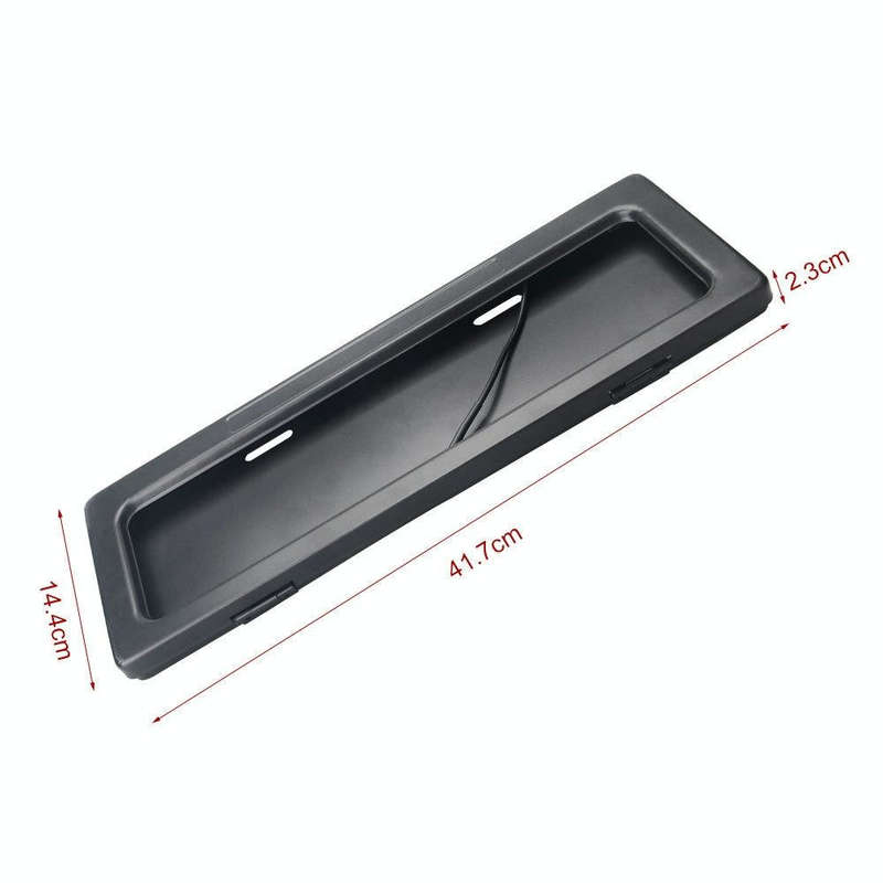 Australian Regulations Front And Rear Dual-Brand Electric Vehicle License Plate Frame