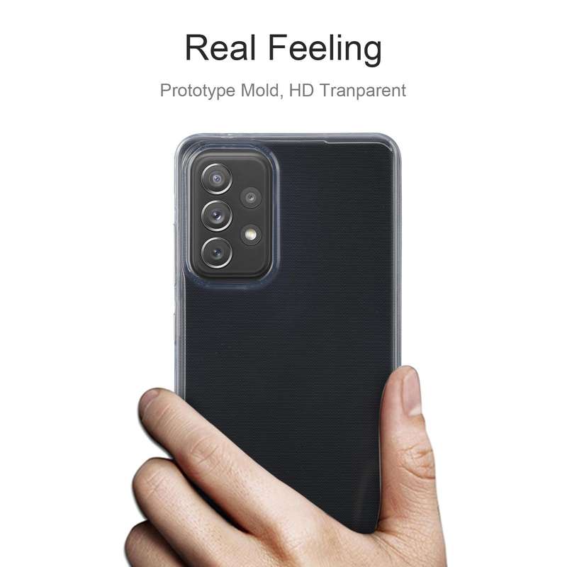 For Samsung Galaxy A73 5G 0.75mm Ultra-thin Transparent TPU Soft Phone Case