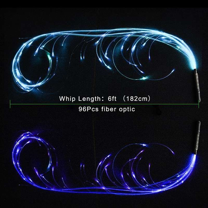 7-color LED Luminous Whip USB Charge Port