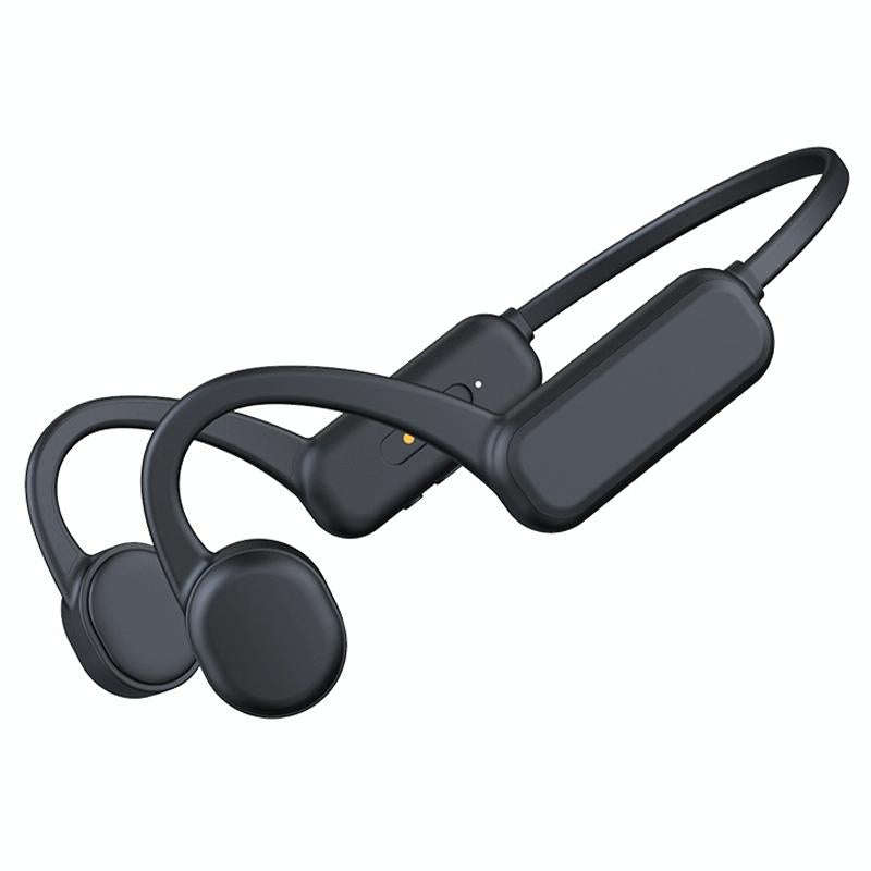 DG-X18 Bone Conduction Bluetooth Headphones Swimming IPX8 Waterproof Sports Headphones, Memory Ca...