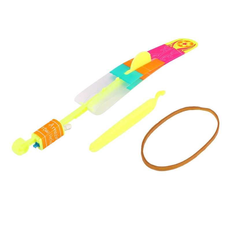 10 PCS Amazing LED Light Slingshot Flying Arrows, Random Color Delivery, Size: Large