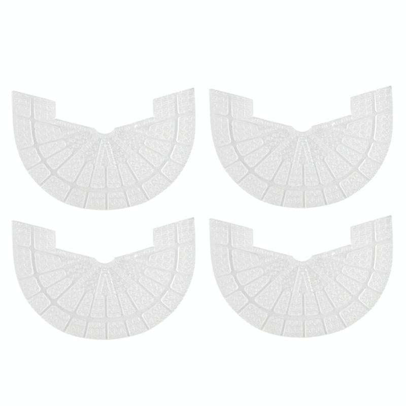 2 Pairs Thickened Rubber Sole Heel Wear-Resistant Non-Slip Patch, Size: 41-42cm(Transparent)