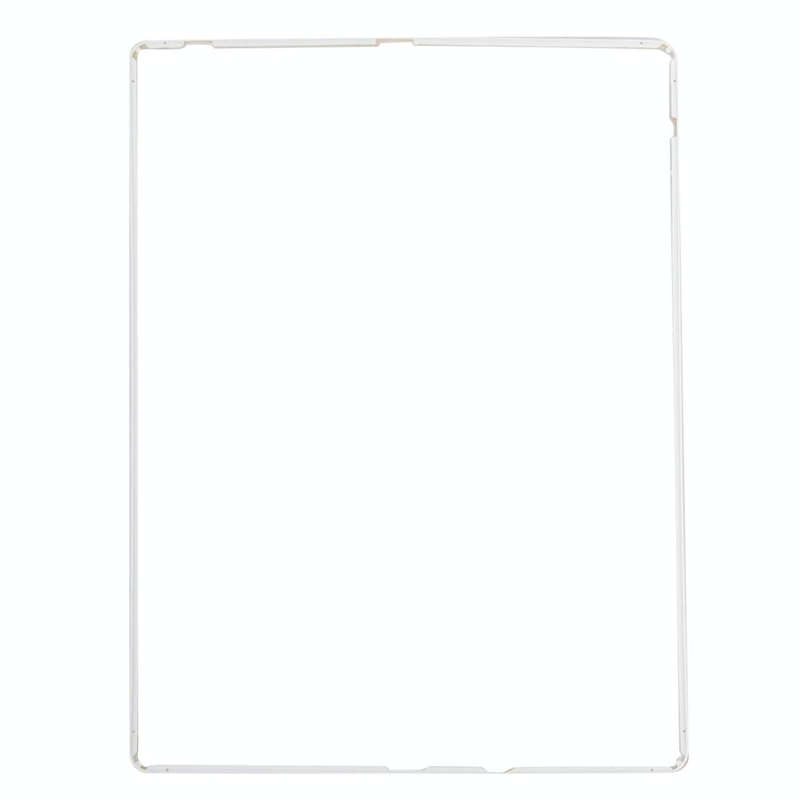LCD Frame Front Housing Bezel Frame with Adhesive Sticker for iPad 2(White)
