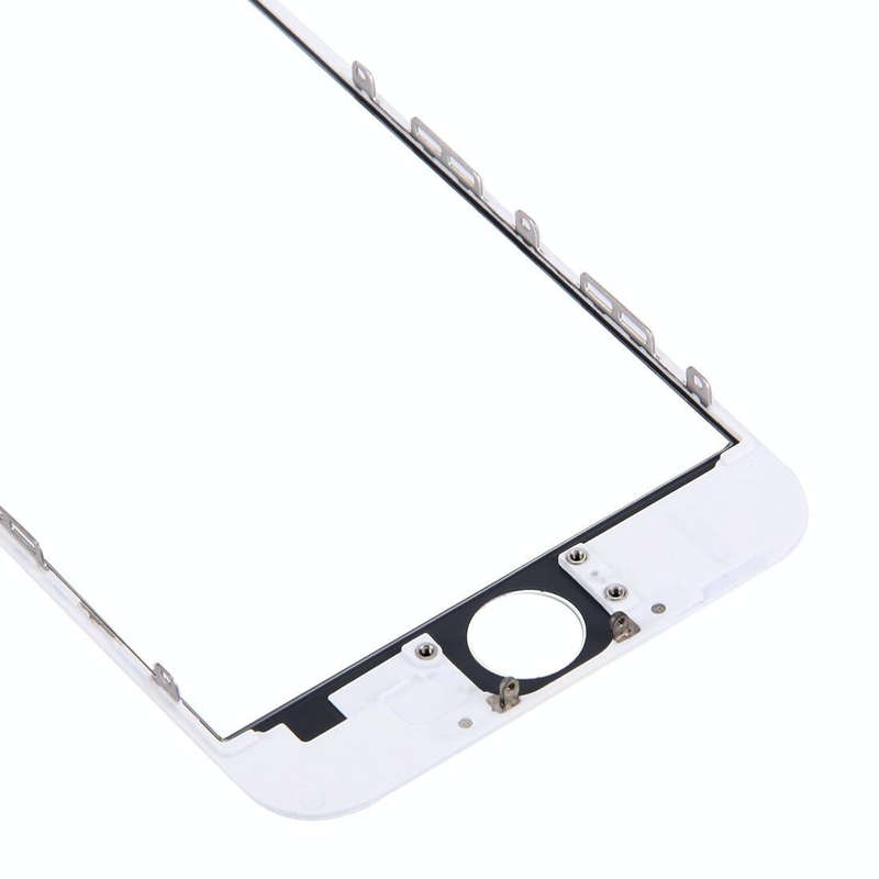 Front Screen Outer Glass Lens with Front LCD Screen Bezel Frame & OCA Optically Clear Adhesive fo...
