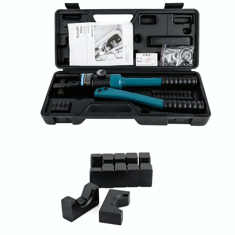 Electrician Overall Manual Hydraulic Pliers Multi-function Crimping Pliers, Model:YQK120(10-120mm)