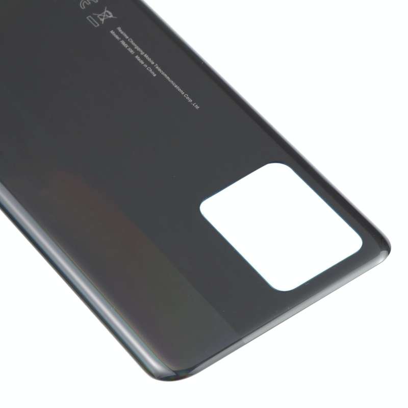 For OPPO Realme 8 4G RMX3085 Battery Back Cover (Black)