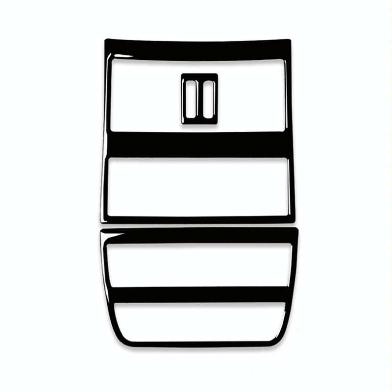 For BMW 5 Series F10 2011-2017 4pcs Car Rear Air Outlet Decorative Sticker,Left and Right Drive U...