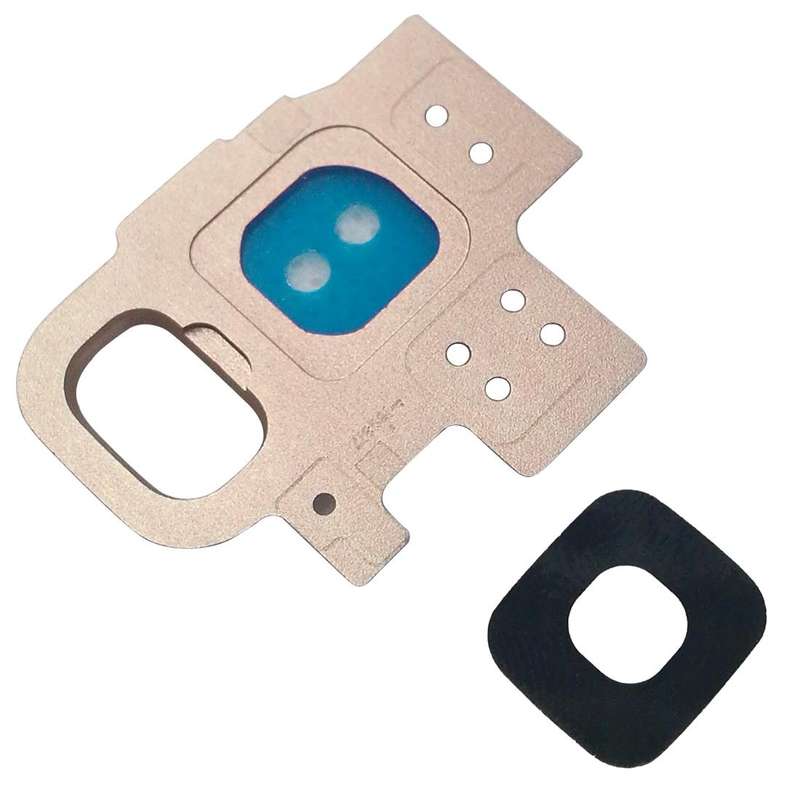 For Galaxy S9 / G9600 10pcs Camera Lens Cover (Gold)