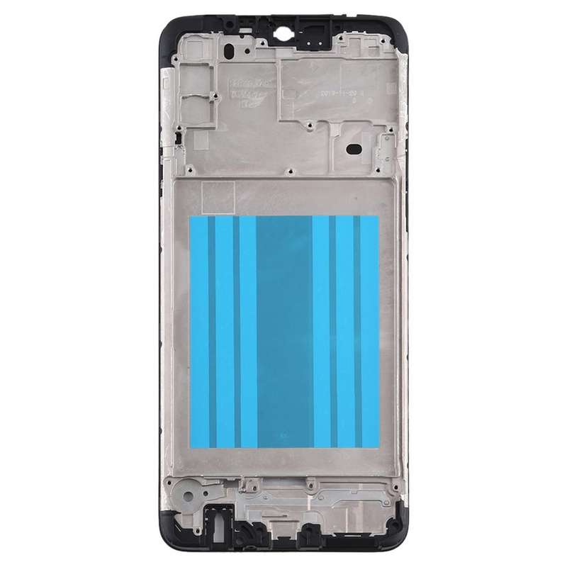 For Samsung Galaxy A20s Front Housing LCD Frame Bezel Plate (Black)