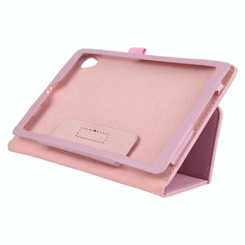 For Lenovo Tab M8 Litchi Texture Solid Color Horizontal Flip Leather Case with Holder & Pen Slot(...
