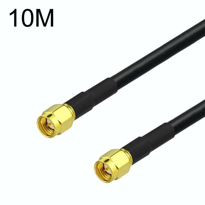 SMA Male To SMA Male RG58 Coaxial Adapter Cable, Cable Length:10m